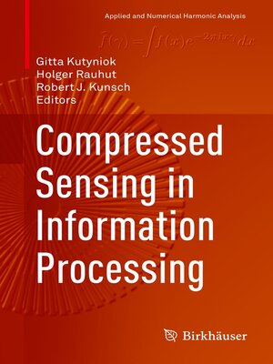 cover image of Compressed Sensing in Information Processing